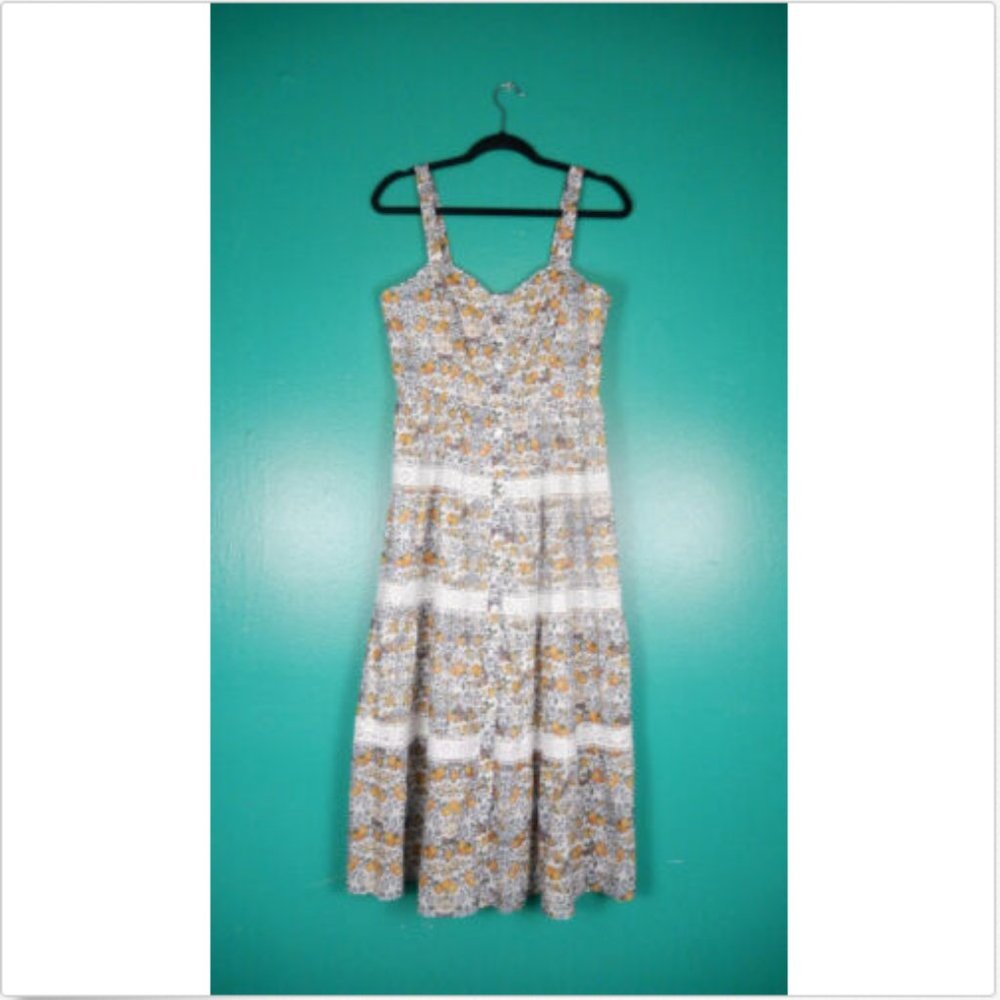 ANTONIO MELANI LIBERTY LONDON ORCHARD DAWN DRESS - Picture 4 of 7